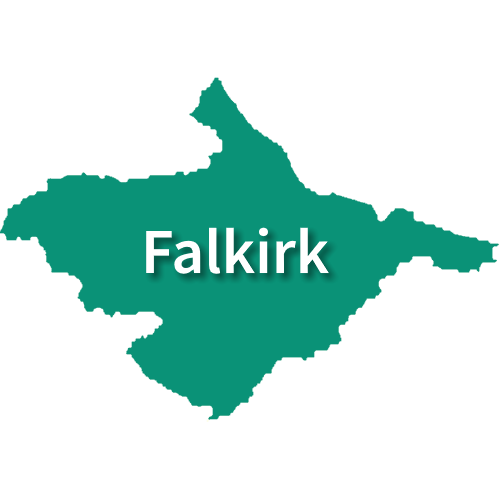 Map of Falkirk