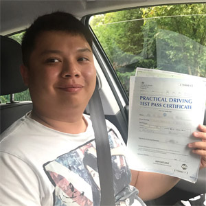 Passed the test image