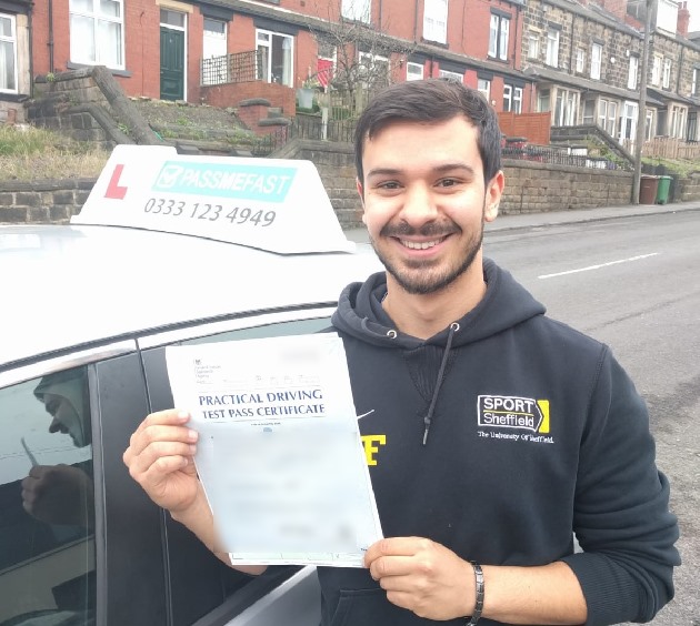 Pass photo of PassMeFast student Michael - East Yorkshire