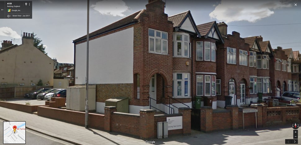 Barking (Tanner Street) Google Streetview Main Image