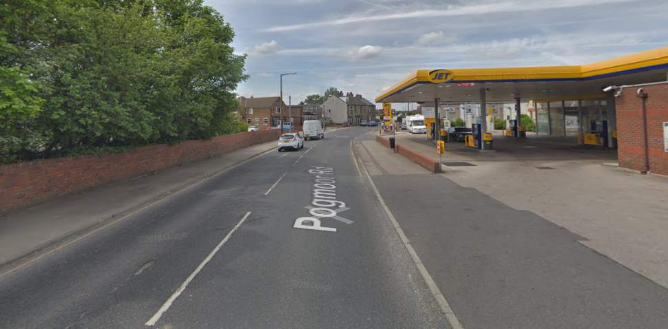 Barnsley Google Streetview Image Pogmoor Road