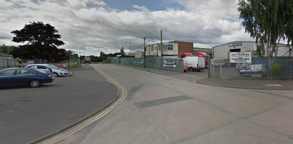Birmingham (Garretts Green) Google Streetview Image Junction