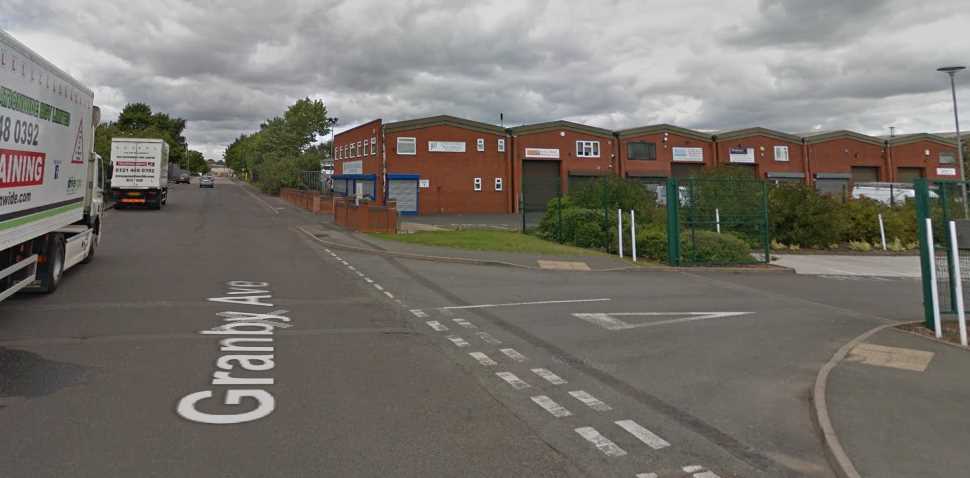 Birmingham (Garretts Green) Google Streetview Image Leading Road