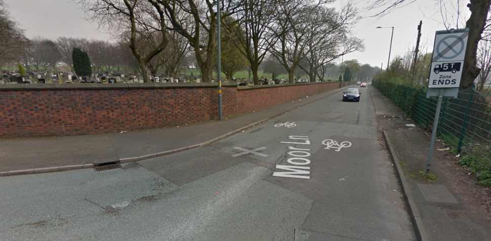 Birmingham (The Pavilion) Google Streetview Image Junction