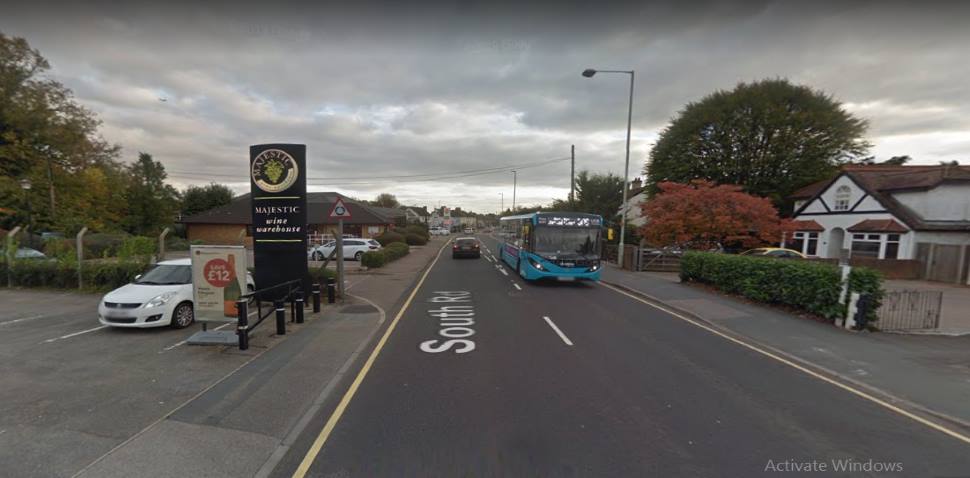 Bishop's Stortford Google Streetview Image Approach