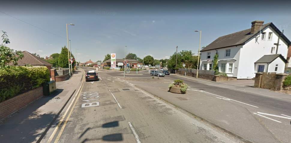 Bishop's Stortford Google Streetview Image Roundabout