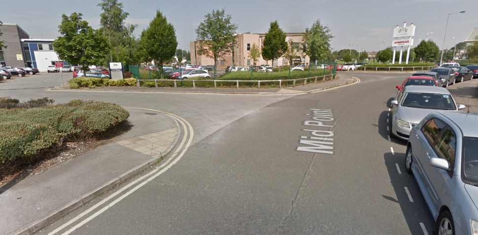 Bradford (Thornbury) Google Streetview Image Leading Road