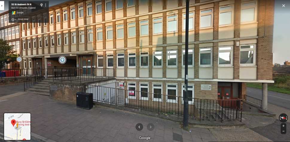 Streetview Image #1
                                                        for Bury St Edmunds Test Centre