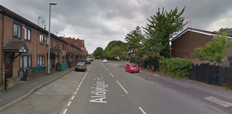 Cheetham Hill Google Streetview Image Alderglen Road