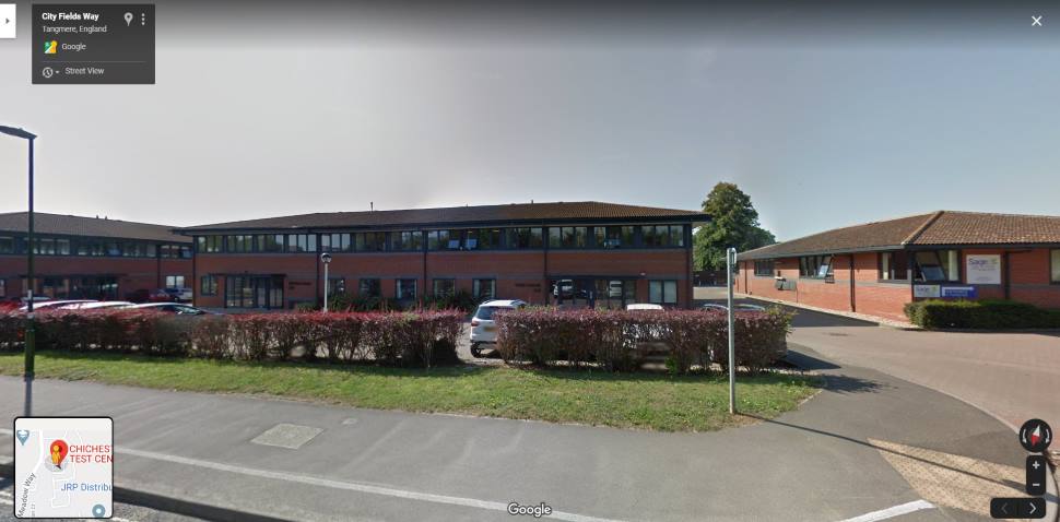 Streetview Image #1
                                                        for Chichester Test Centre