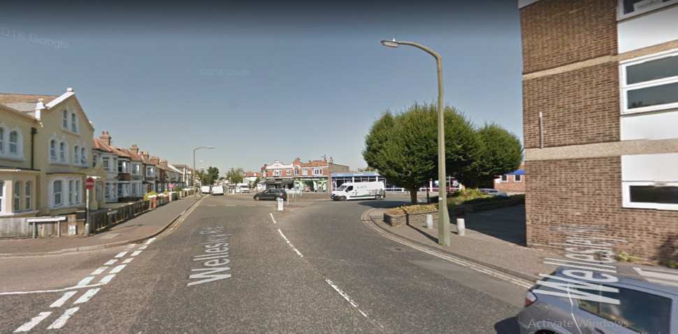 Clacton-on-Sea Google Streetview Image Wellesley Road