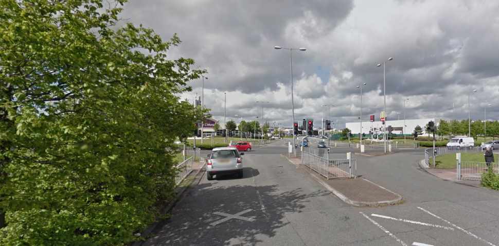 Garston (Speke) Google Streetview Image Traffic Lights