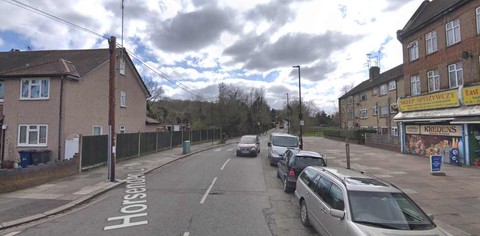 Greenford Google Streetview Image Main Road