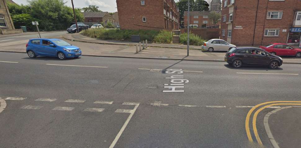 Heckmondwike Google Streetview Image Junction