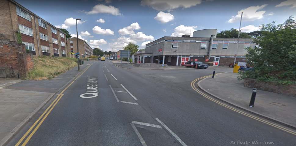 Hemel Hempstead Google Streetview Image Queensway