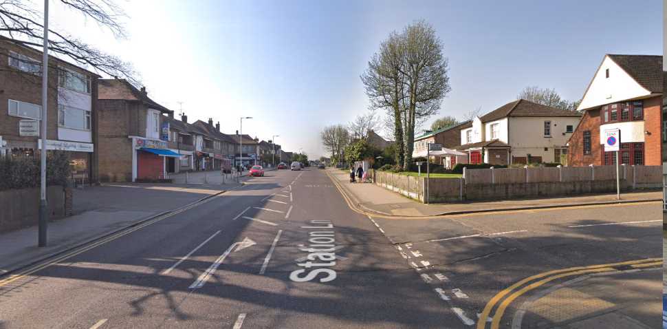 Hornchurch Google Streetview Image Junction