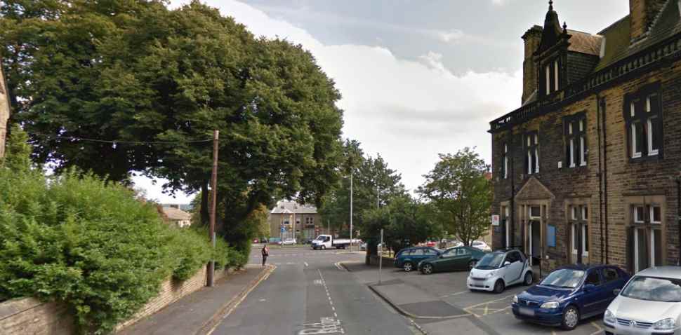 Huddersfield Google Streetview Image Leading Road
