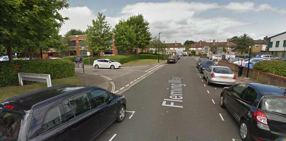 Isleworth Google Streetview Image Fleming Way
