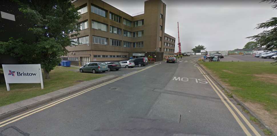 Redhill Aerodrome Google Streetview Image Approach