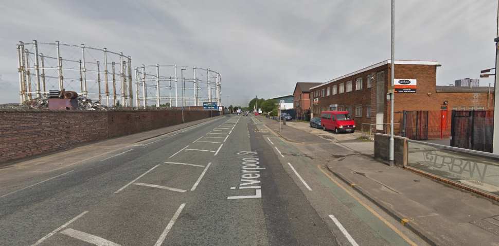 Salford (Fire Station) Google Streetview Image Liverpool Street