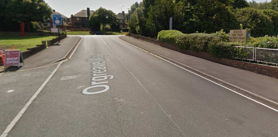 Sheffield (Handsworth) Google Streetview Image Junction