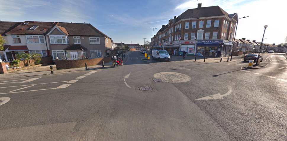 Southall Google Streetview Image Roundabout