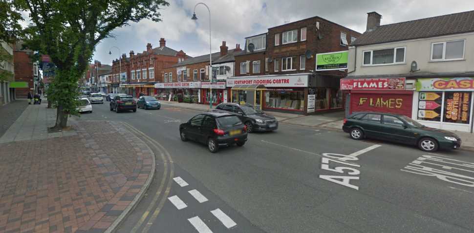 Southport Google Streetview Image A570