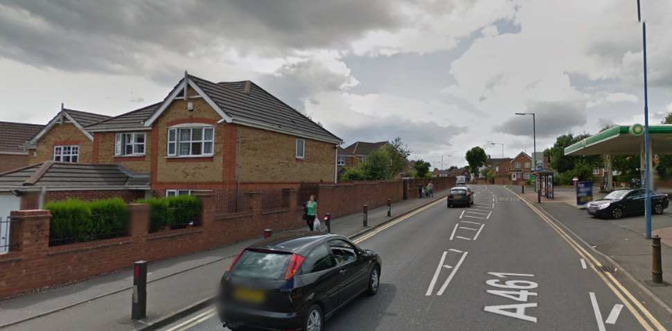 Wednesbury Google Streetview Image A461