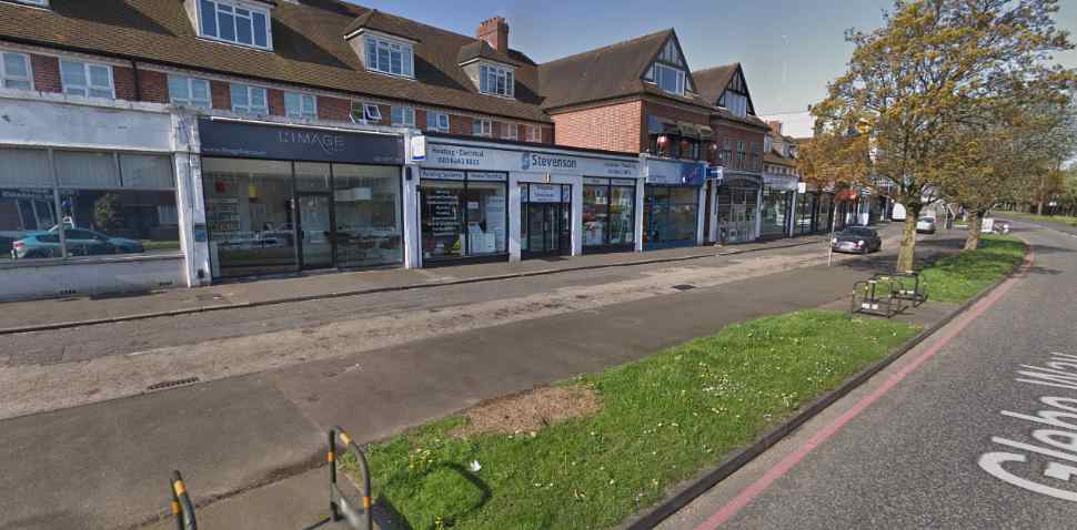 West Wickham Google Streetview Image Parking