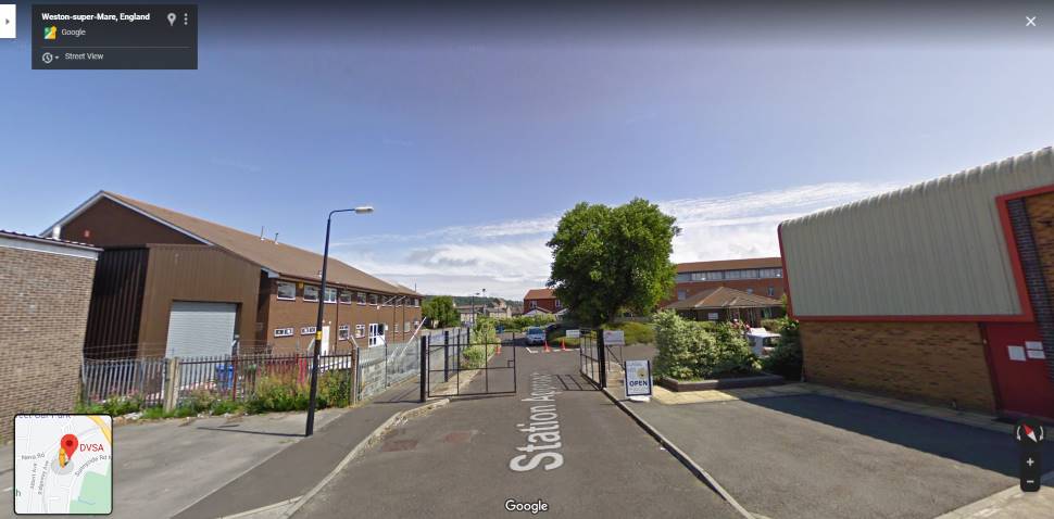Streetview Image #1
                                                        for Weston-super-Mare Test Centre