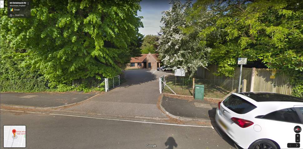 Streetview Image #1
                                                        for Winchester Test Centre